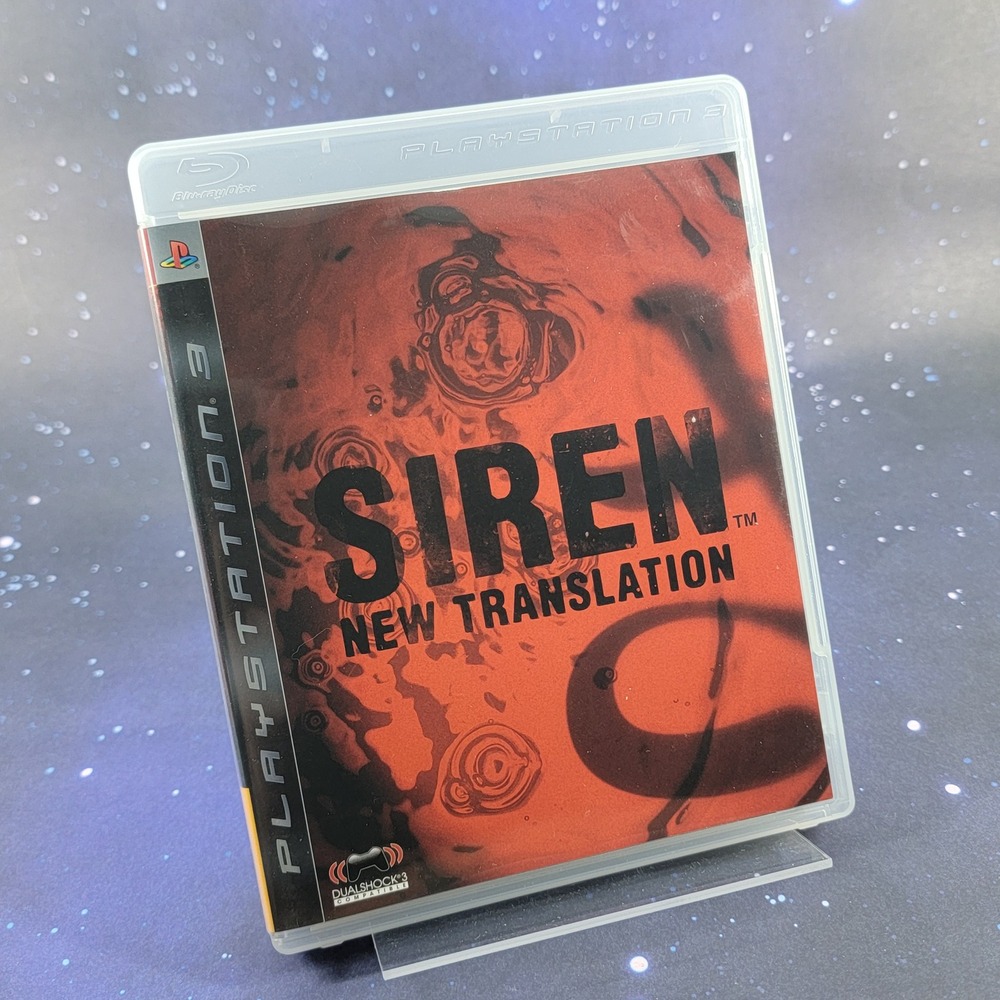 Siren New Translation PS3 PlayStation 3 Asian English Region Free CIB BCAS 20047